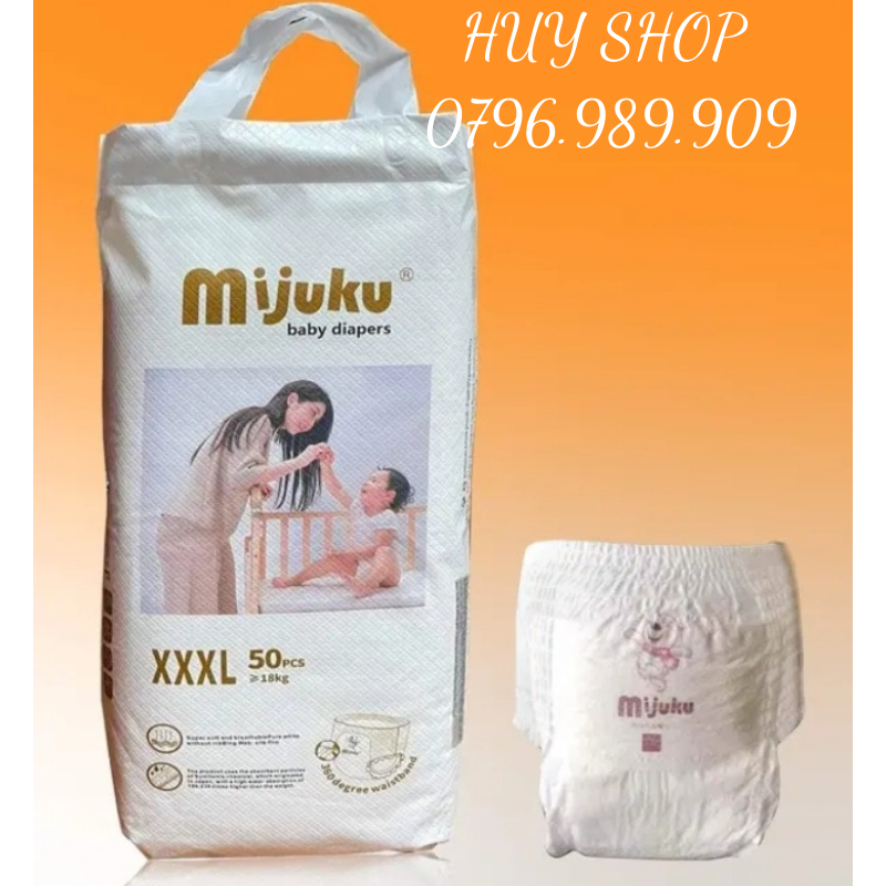 Bỉm Quần Mijuku Xuất Nhật Cao Cấp Đủ Size S đến 3XL bịch 50 miếng ...
