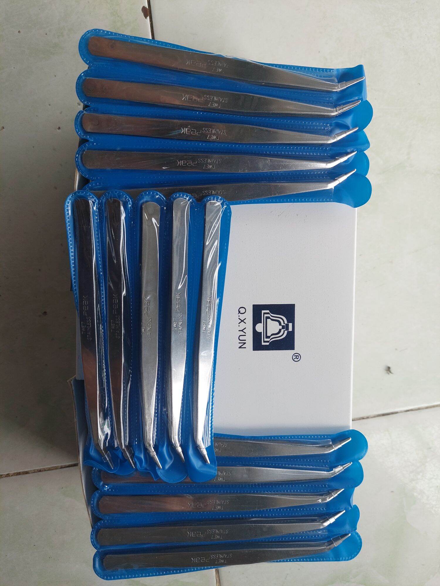 nhíp cong gắp chỉ cao cấp