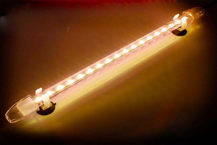 Đèn LED Cá Rồng Xuân Meilong 1M2 Màu Vàng 2 Hàng Bóng. Phụ Kiện Hồ Cá Đèn LED Cá Rồng 2 Hàng Bóng Xuân Meilong 120cm