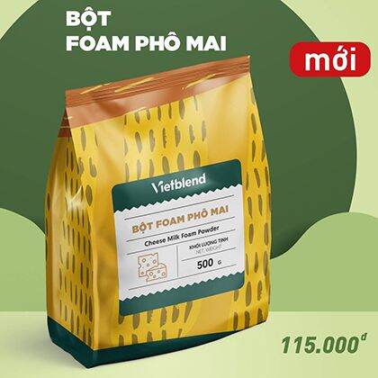 Bột foam phô mai vietblend 500gr