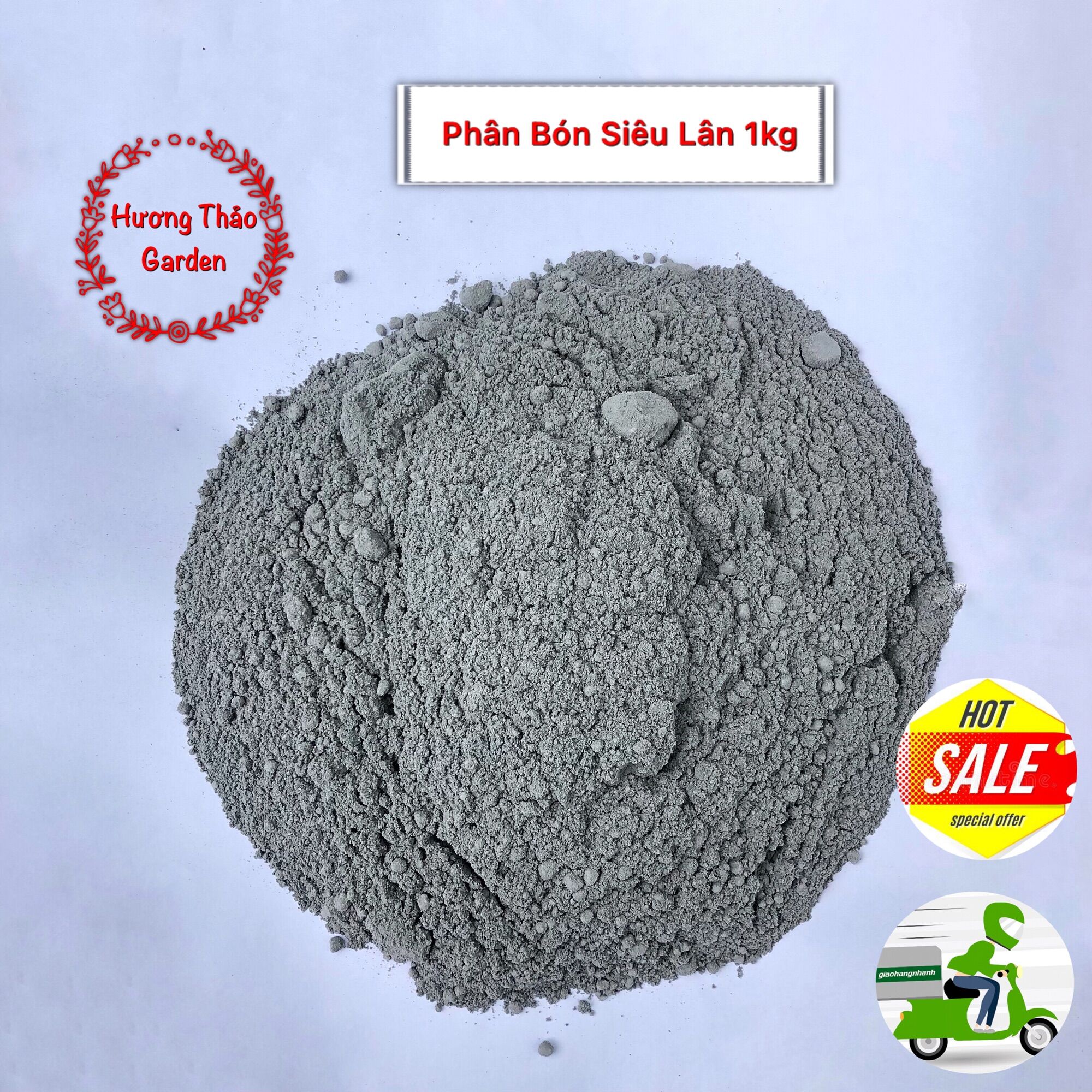 Phân lân vô cơ túi 1kg