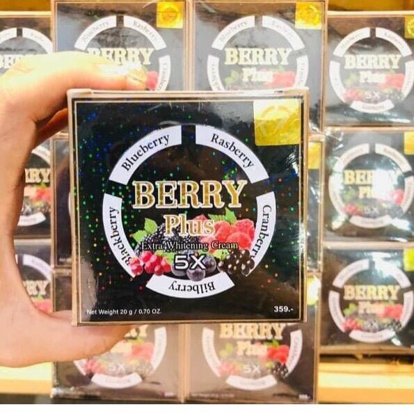 Kem nám, tàn nhang berry plus x5 extra whitening cream thái lan 20gr