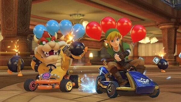Đĩa game nintendo switch : mario kart 8 deluxe - new seal