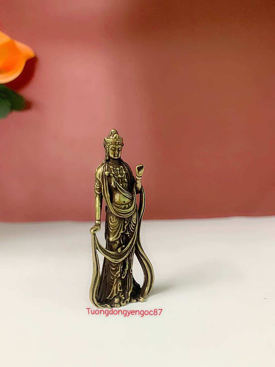 Tượng đồng đại thế chí bồ tát mini