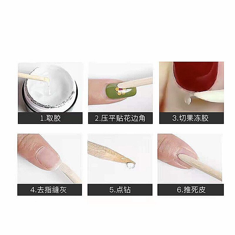 2 Que gỗ làm móng, đẩy móng, tháo móng nailbox