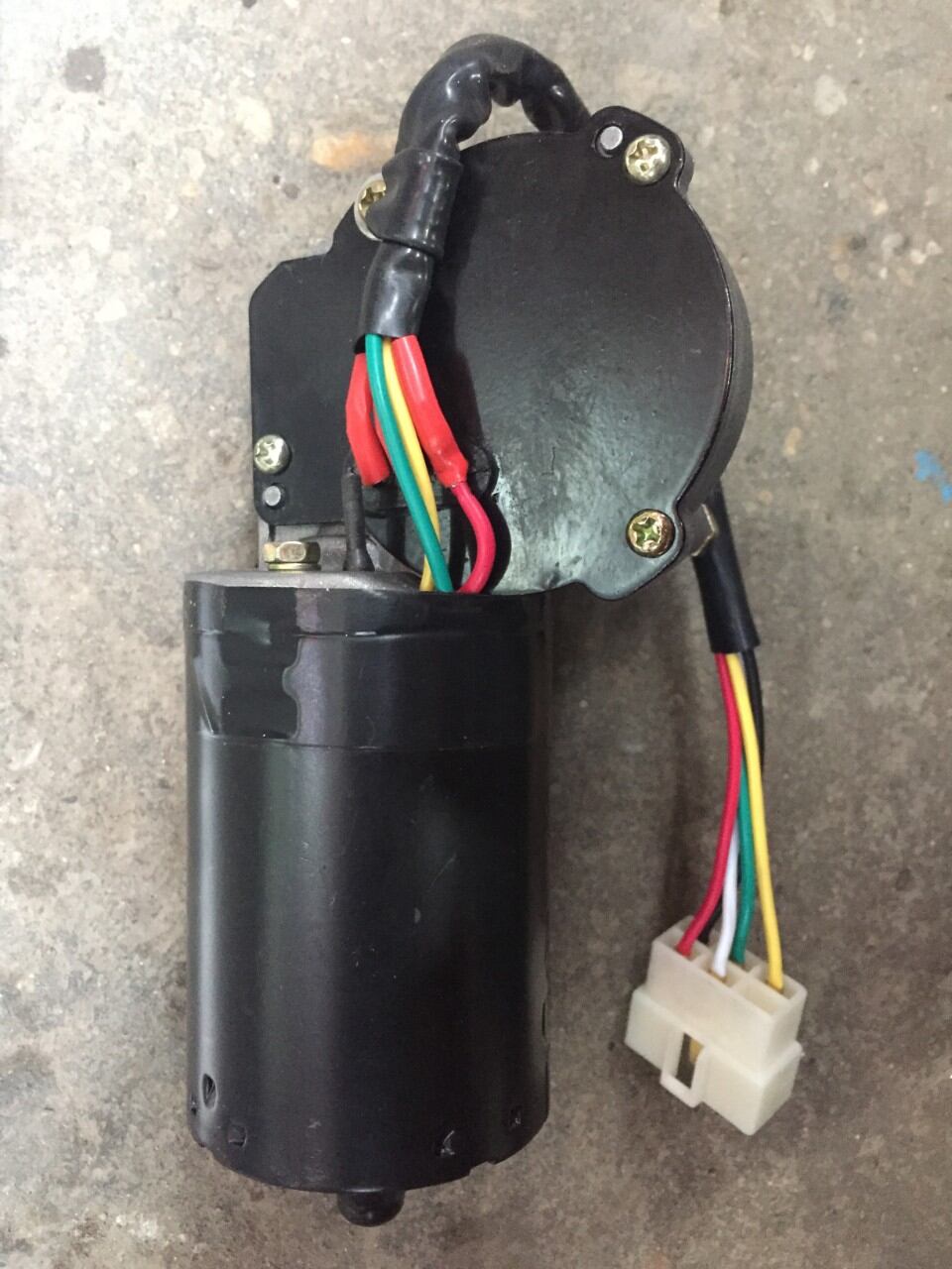 Motor giảm tốc DC 12v chế quay vịt