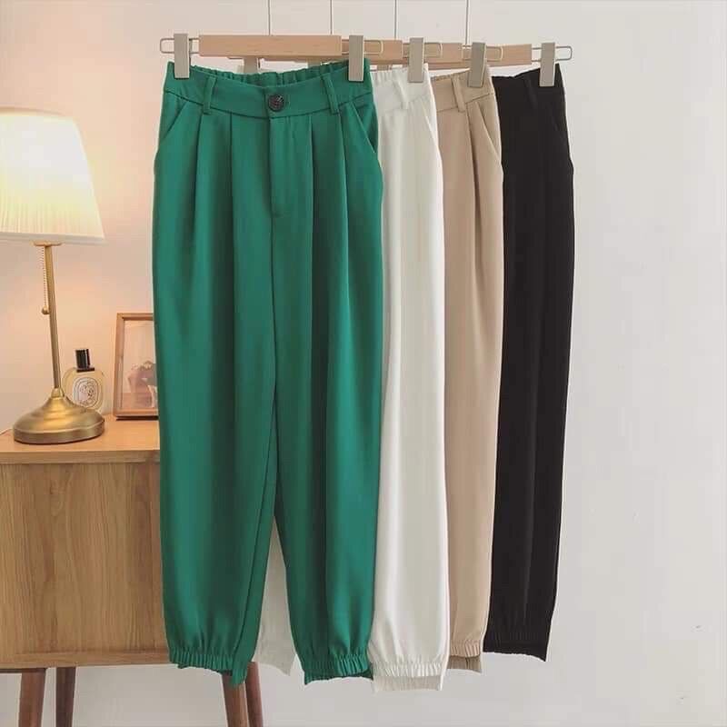 👖quần baggy bom lệch gấu cao cấp