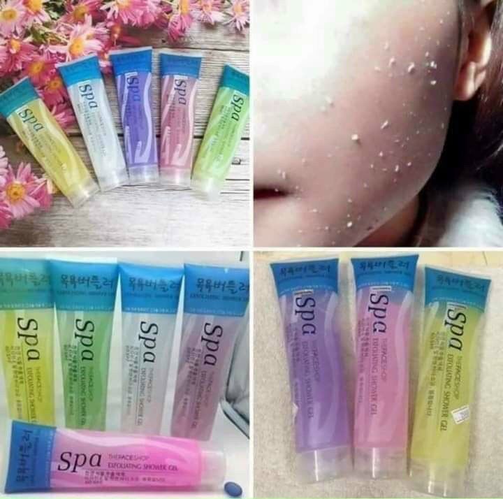 Gel kì tế bào chết spa hàn quốc dùng cho da mặt và body 350ml