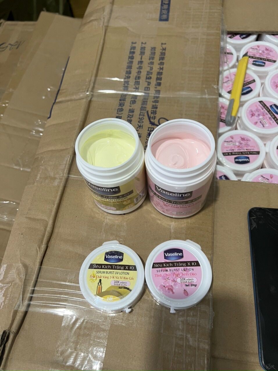 Kích trắng Vaseline x10