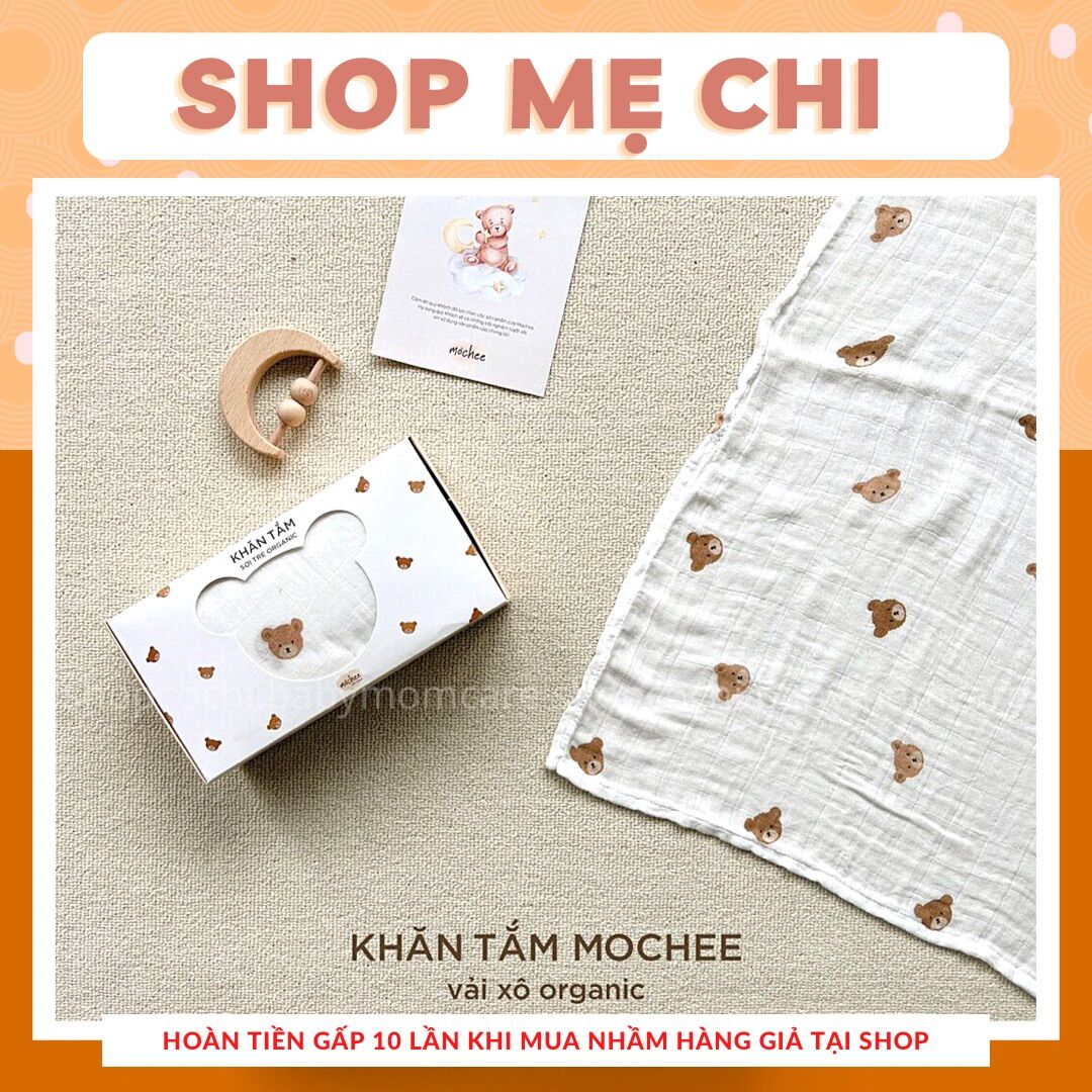 Khăn Tắm sợi tre Organic Mochee mềm mai