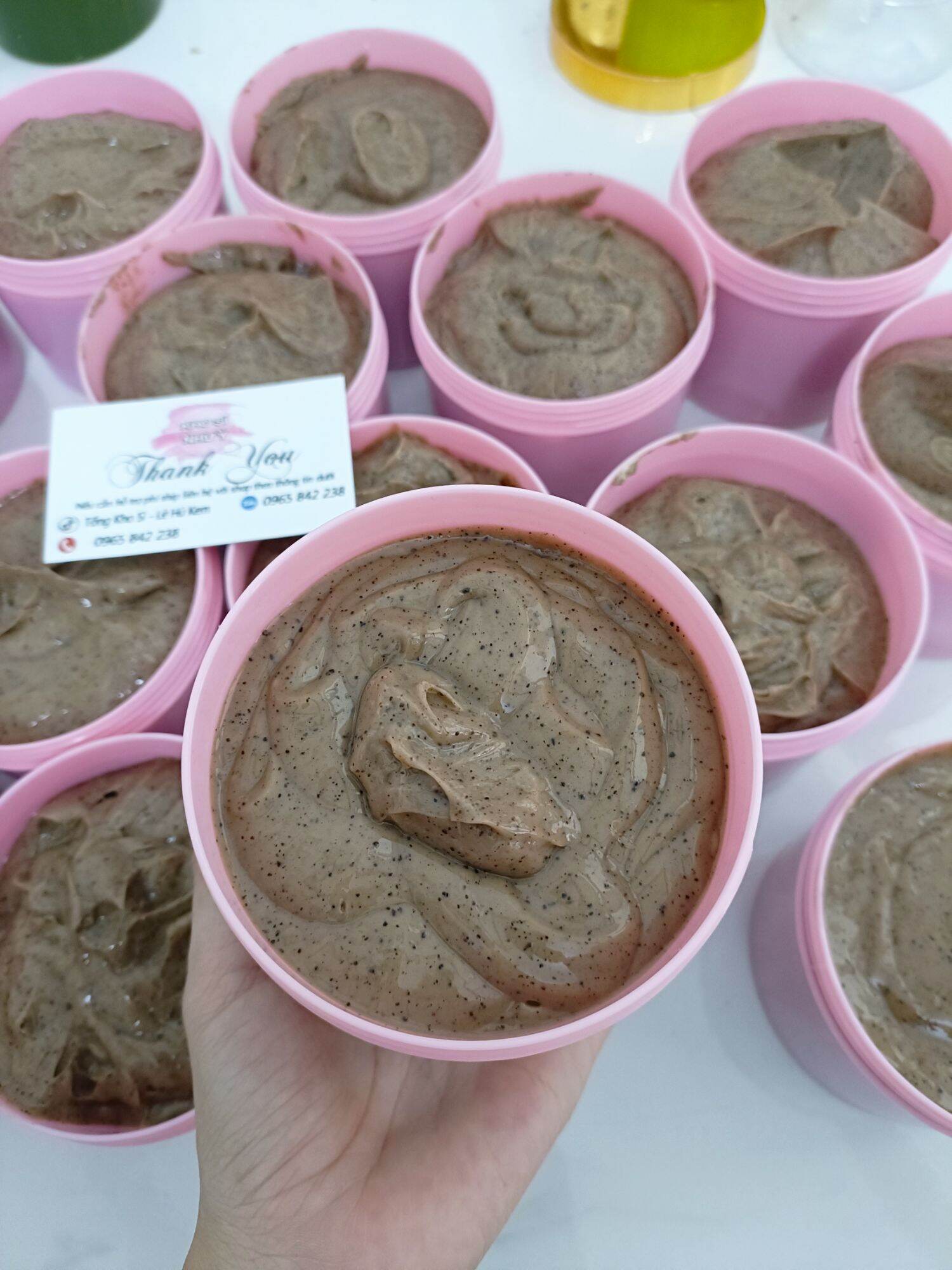 500gr Tẩy Tế Bào Chết Cà Phê sữa dừa cực sạch