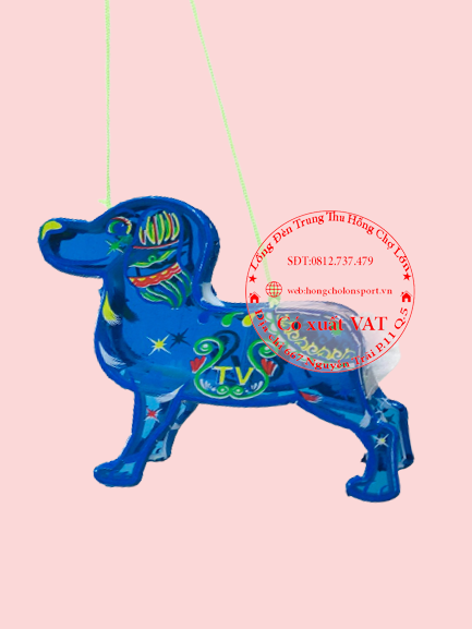 Đồ chơi lồng đèn trung thu mini nhựa hình CON CHÓ