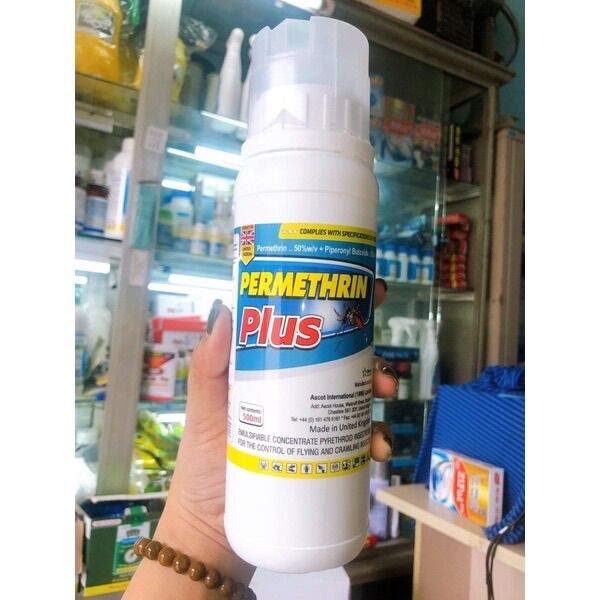 PERMETHRIN PLUS - 500ml / thuốc diệt côn trùng nhập khẩu Anh