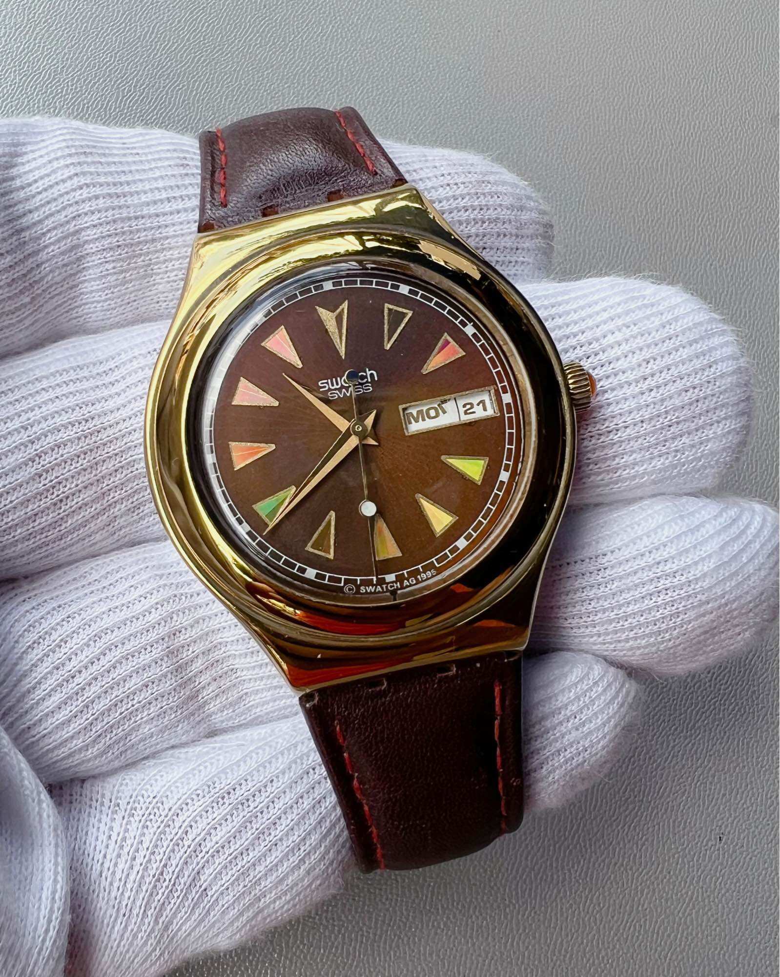 Swatch Gold 37mm Lazada