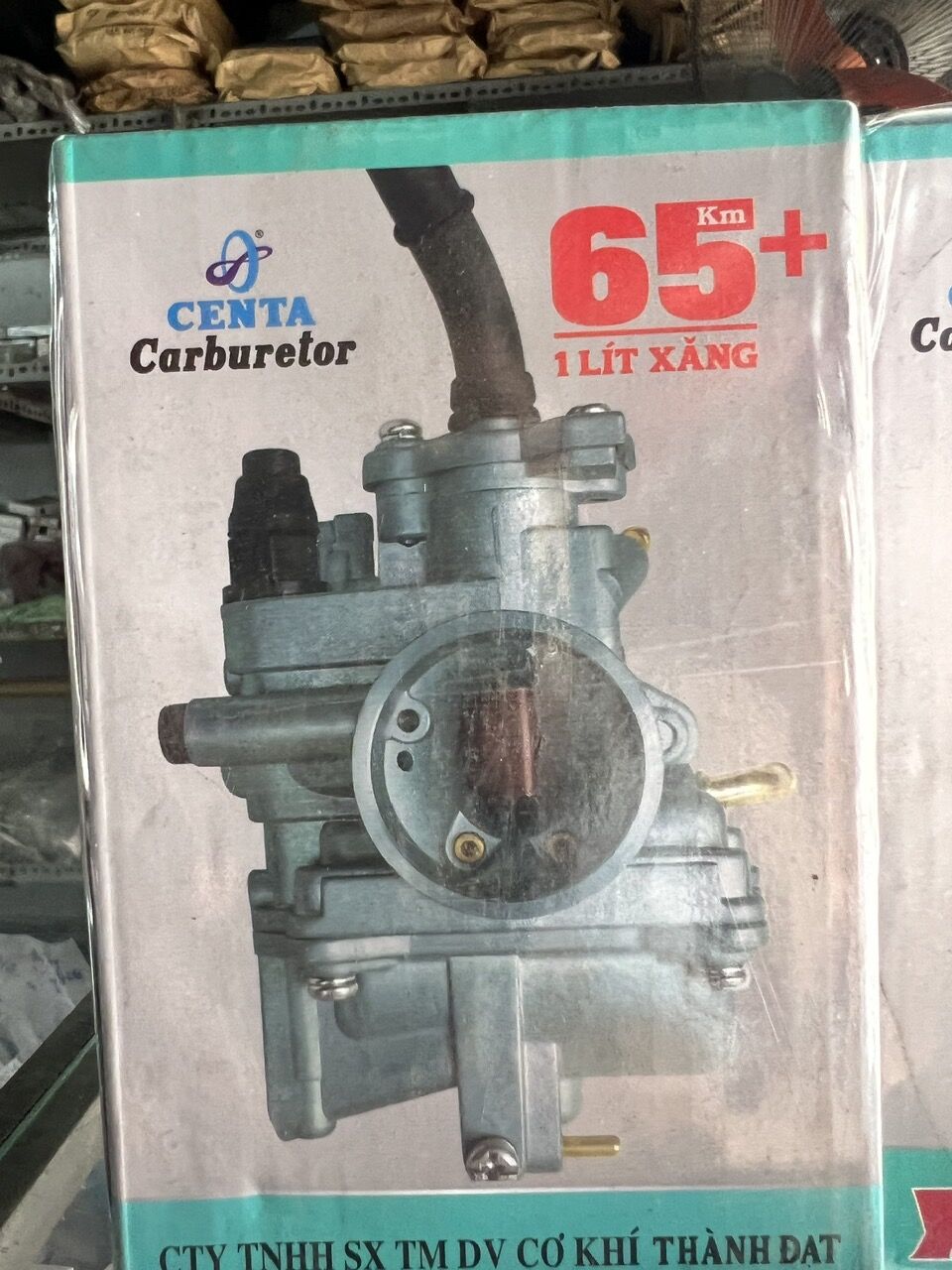 Bình xăng con CENTA cho sirius xăng cơ