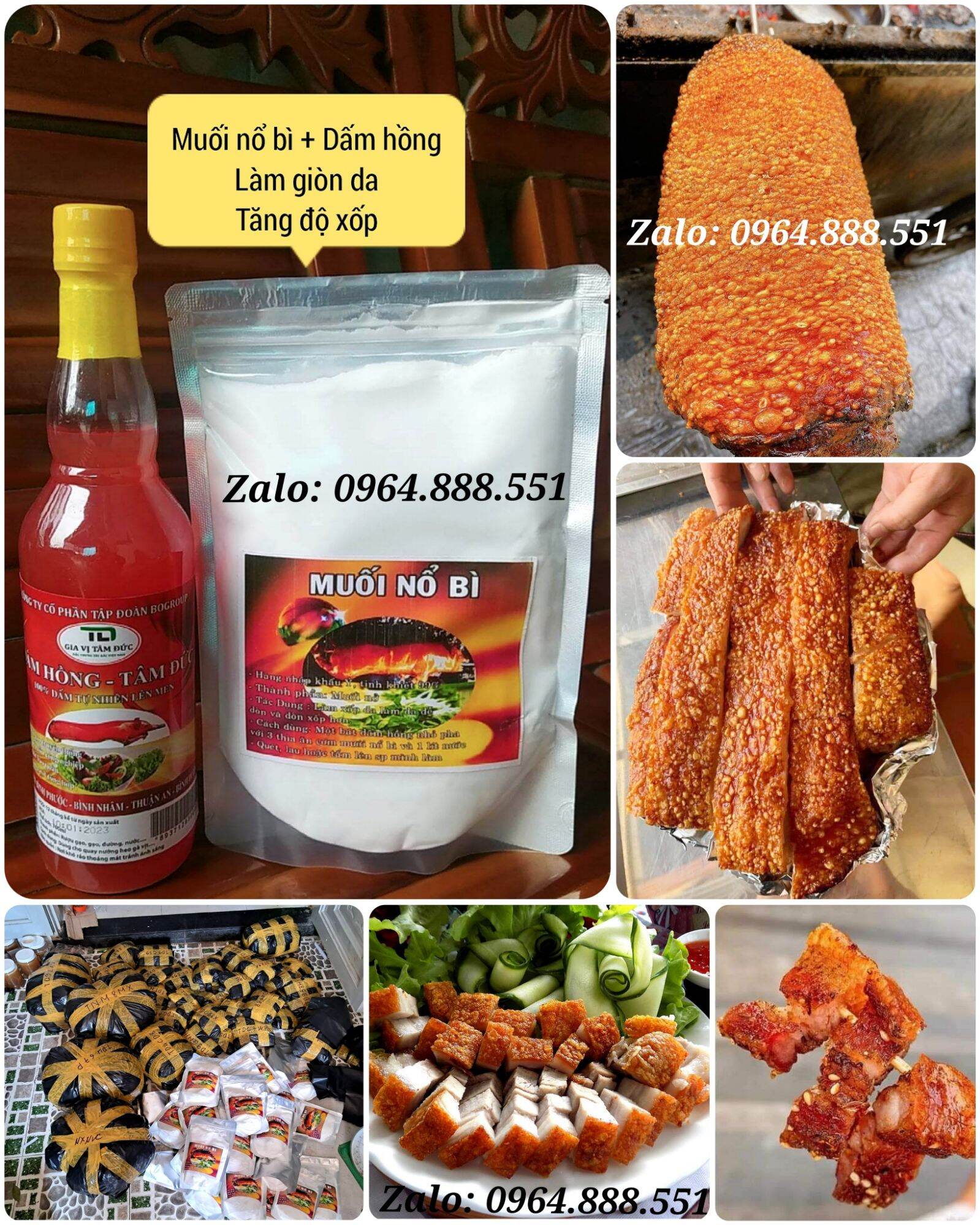 Muối Nổ Bì Tạo Độ Giòn Cho Da (1kg)