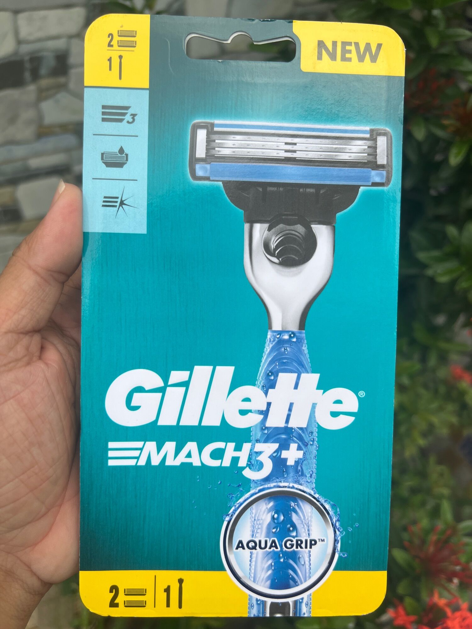Cán dao cạo gillette mach3 classic (cán dao+ lưỡi dao)