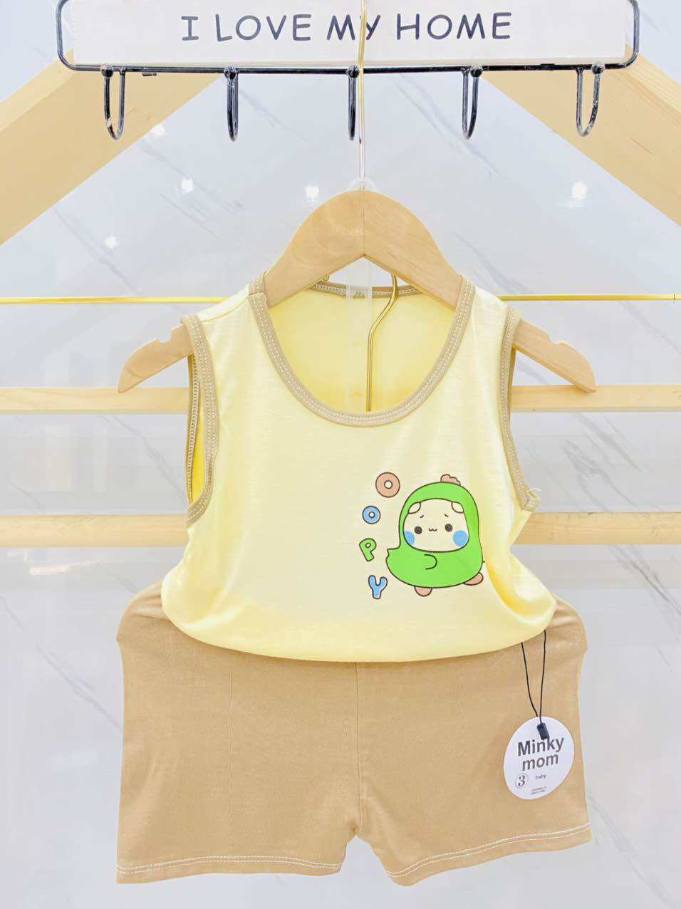 [Tặng lồng đèn trung thu với đơn 150k] {SALE chọn màu} Bo Thun lạnh minkymom in hình trái cây, nước ngọt, hình con vật vải đẹp