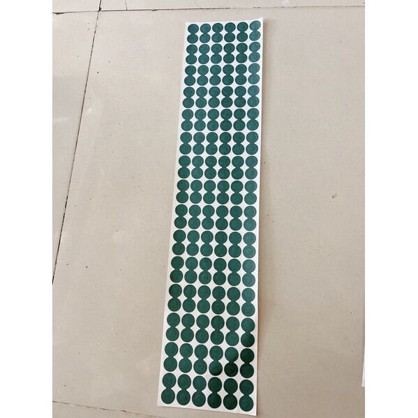 Giấy dán đầu pin 18650...loại 2 đầu dương (tờ lớn )