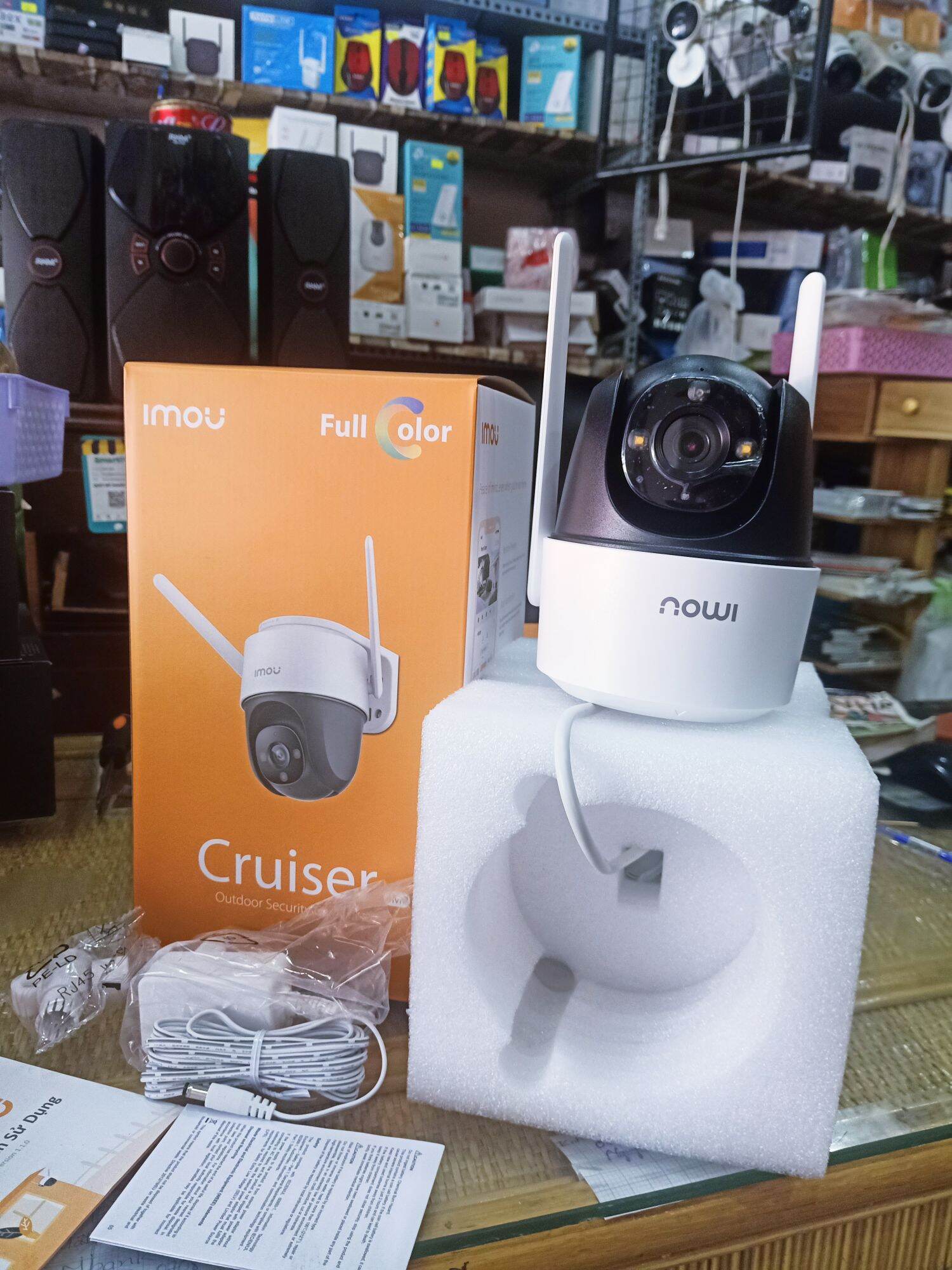 Camera wifi imou ptz s42fp 4.0mp xoay ngoài trời . siêu phẩm bóng đêm