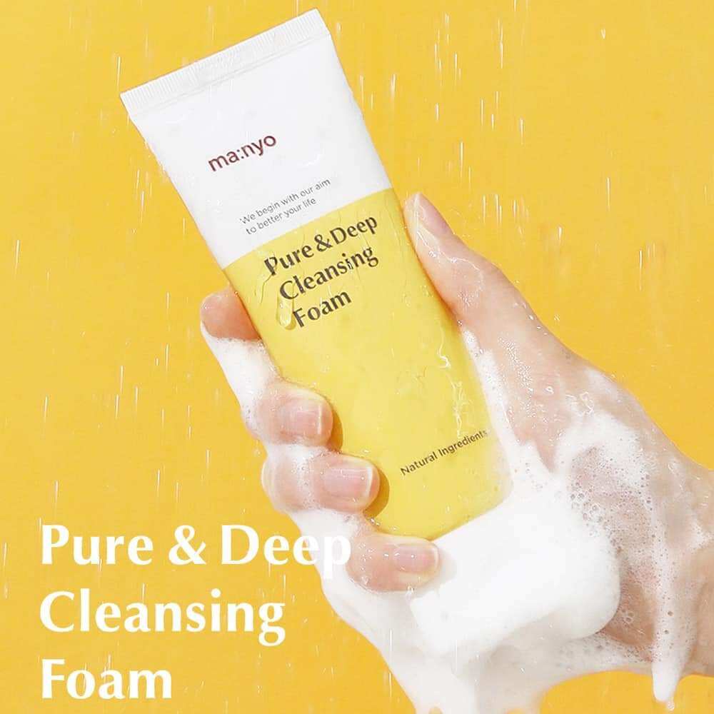 Sữa rửa mặt Manyo Pure & Deep Cleansung Foam 100ml chuẩn Auth