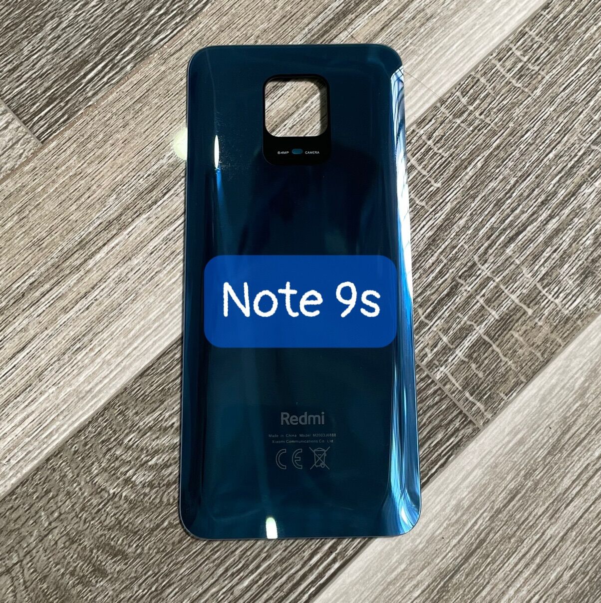 kính lưng Redmi note 9s (zin)