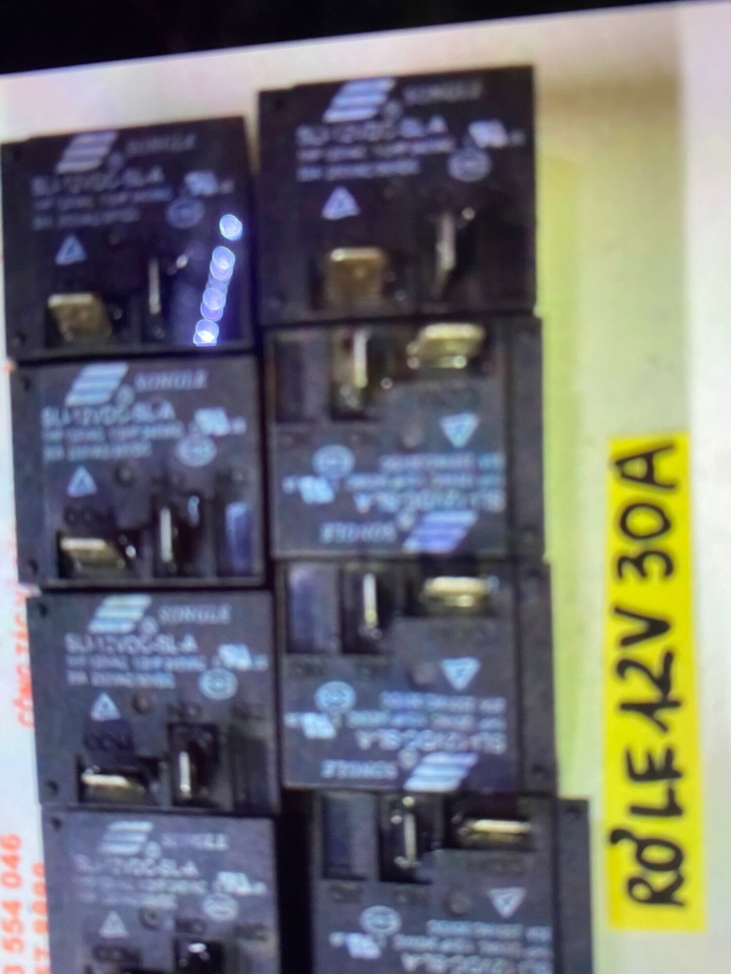 2 chiếc Relay SONGLE SLI-12 V DC SL-A