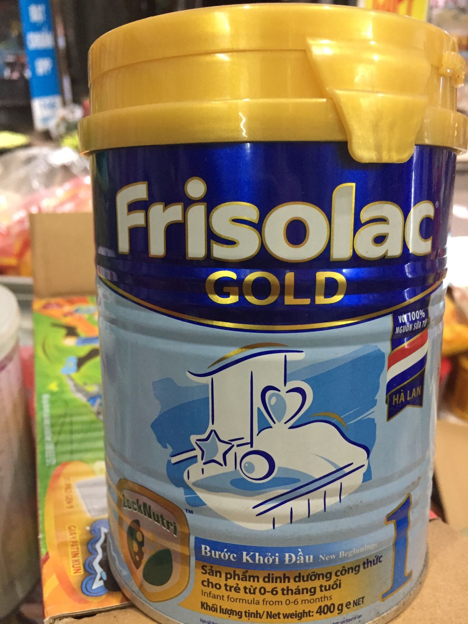 Sữa bột Frisolac Gold  Bước khởi đầu cho trẻ