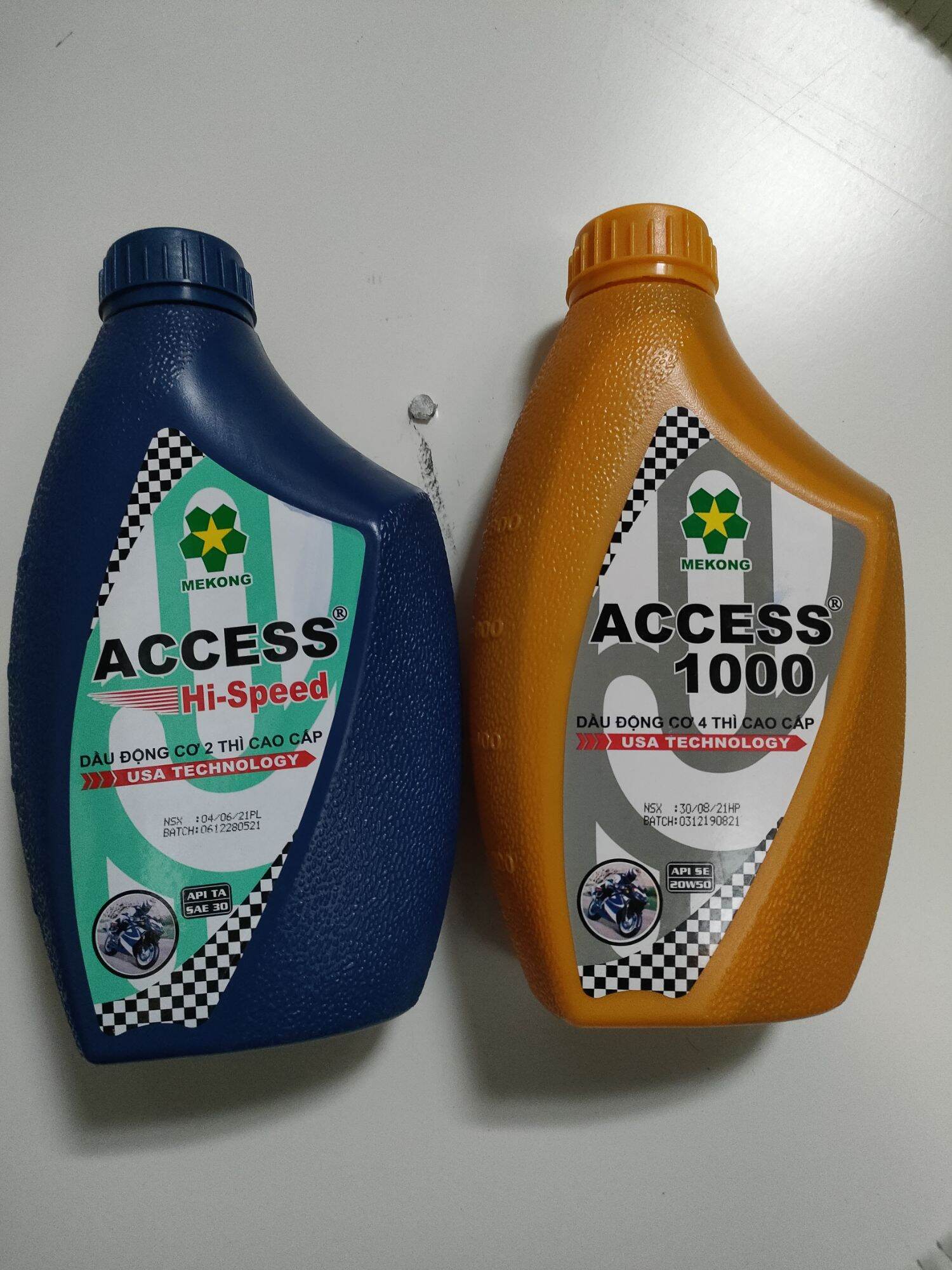 DẦU NHỚT ĐỘNG CƠ 2 THÌ,4 THÌ CAO CẤP- NHỚT ACCESS THƯƠNG HIỆU MÊKÔNG