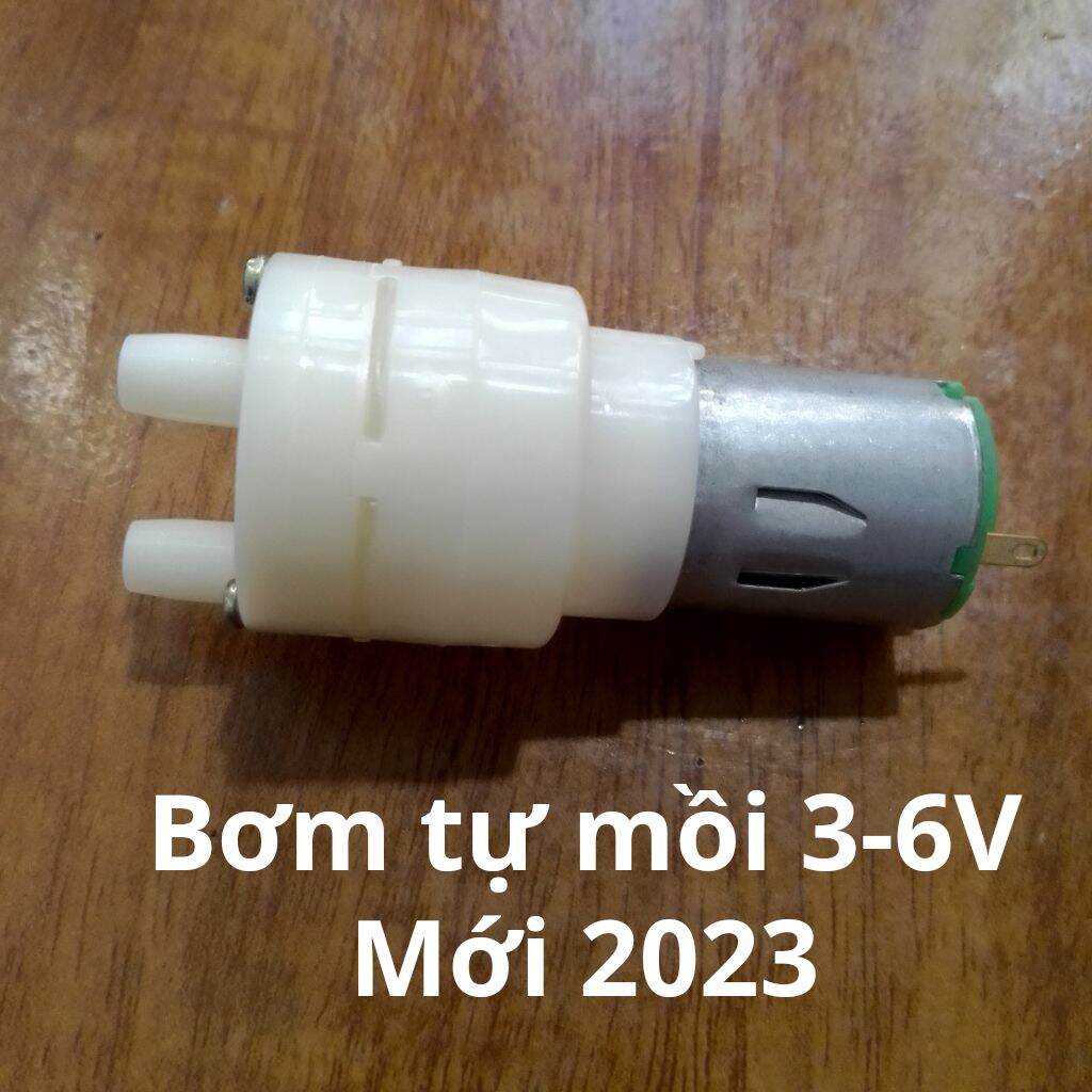Bơm mini, bơm tự mồi, tự hút dc280. bơm hút khoẻ, chạy êm