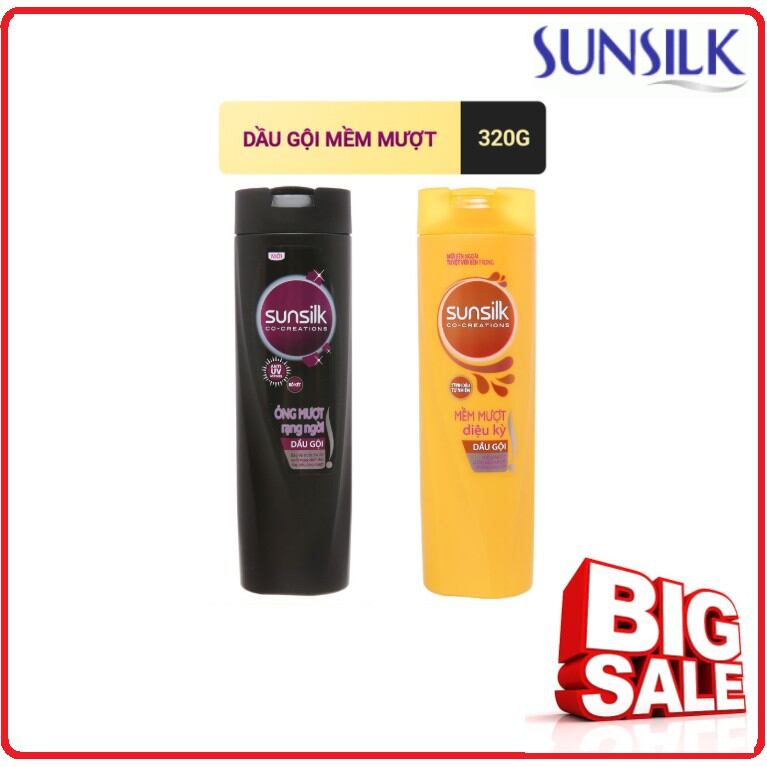 Dầu gội đầu mượt tóc sunsilk 320g