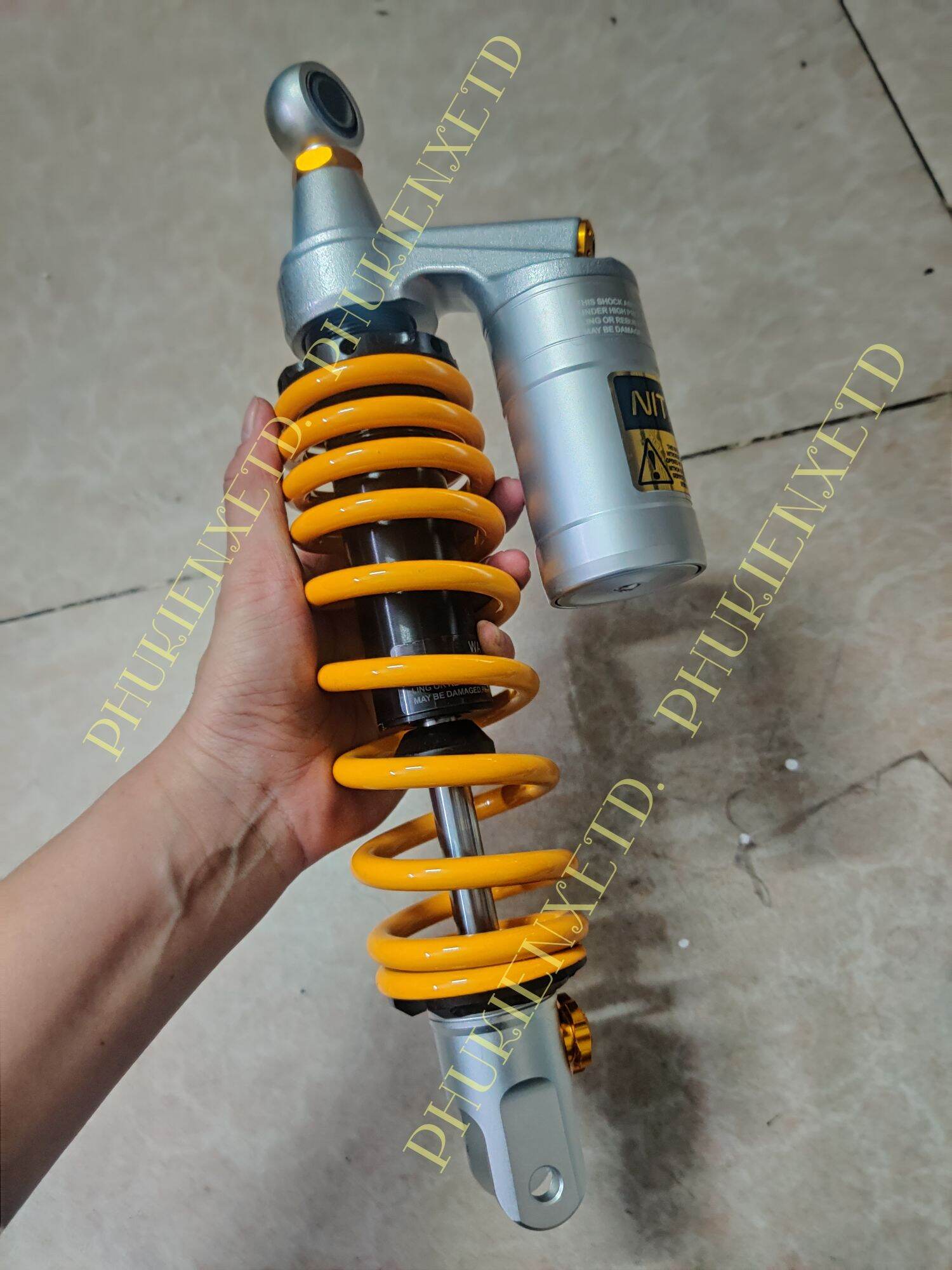 [HCM]Phuộc YSS NITRON bình dầu lắp VARIO MIO SHMODE VISION LEAD