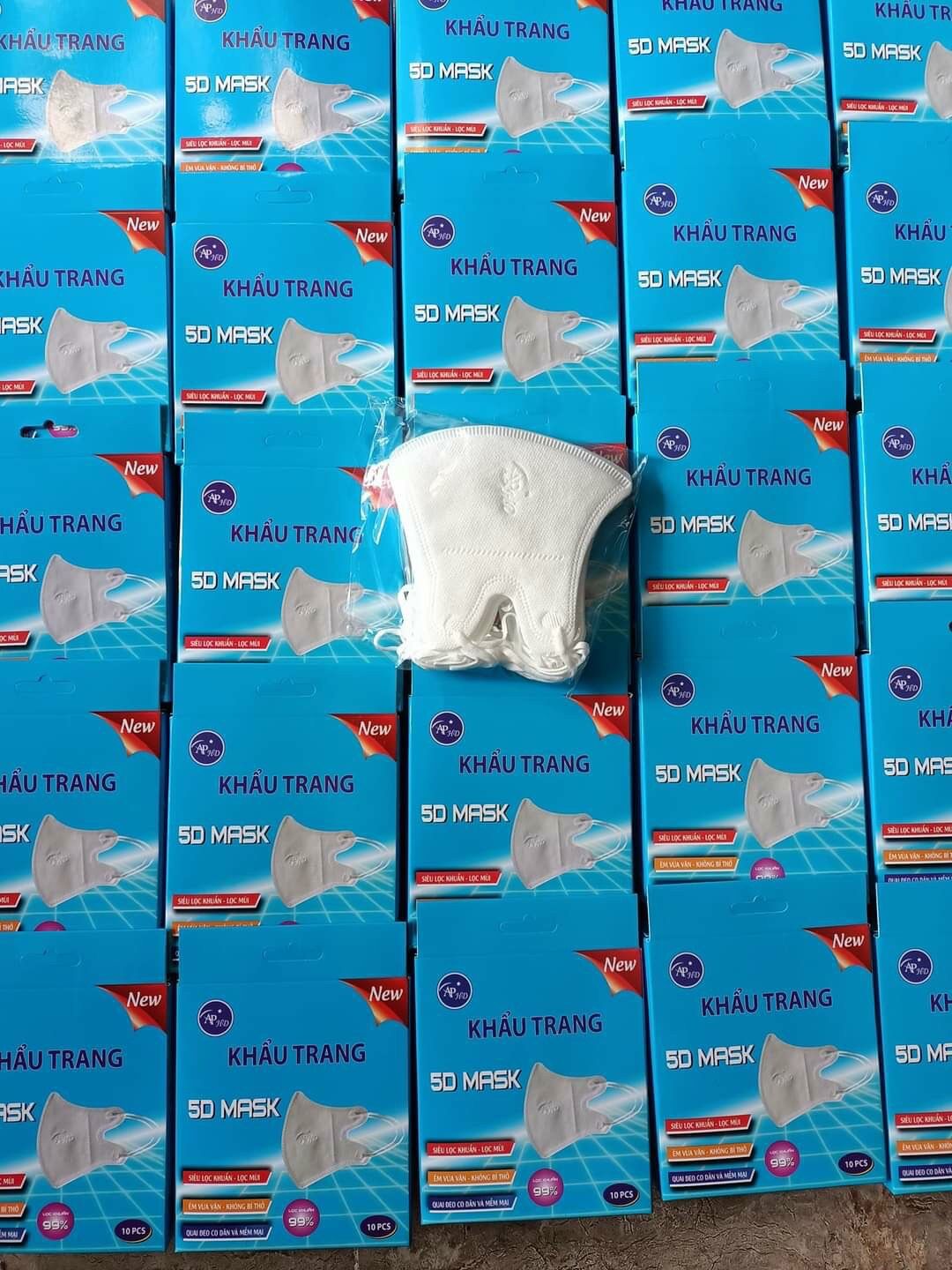 Khẩu Trang 5D MASK hộp/10 cái