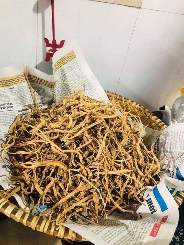 CỦ SÂM núi sấy khô túi 1kg