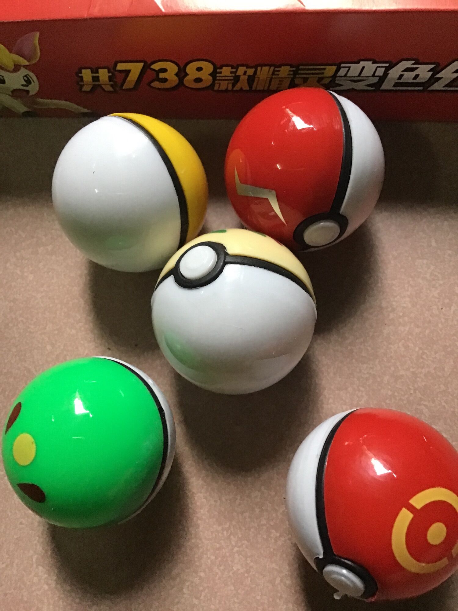 TRỨNG POKEMON (COMBO 5 TRÁI)