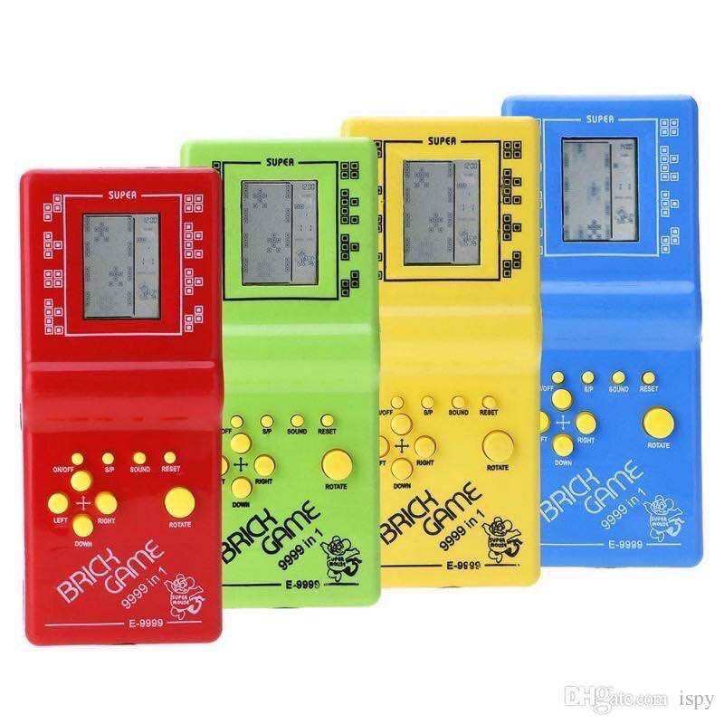 Máy chơi game điện tử cầm tay, trò chơi xếp hình xếp gạch huyền thoại của tuổi thơ