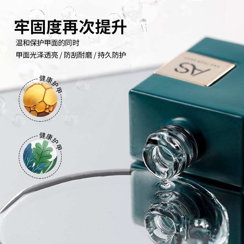 Sơn Gel AS chai xanh Top, Base, Top lỳ 15ml