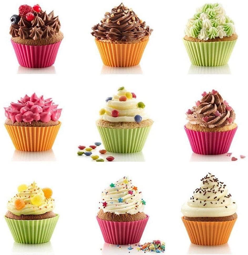 Khuôn Silicon làm bánh cupcake