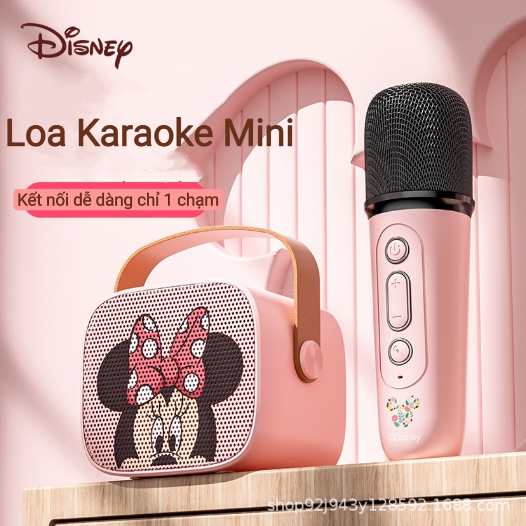 LOA BLUETOOTH MINI KARAOKE DISNEY CHÍNH HÃNG