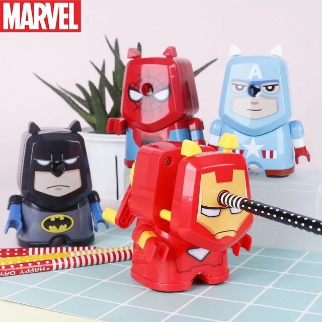 Máy gọt bút chì quay tay Hình Super Hero Marvel tiện dụng