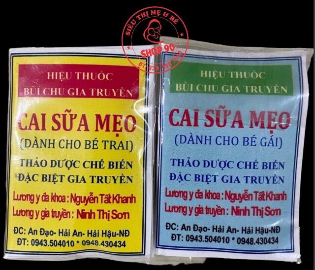Bột cai sữa Mẹo Thảo dược cho bé