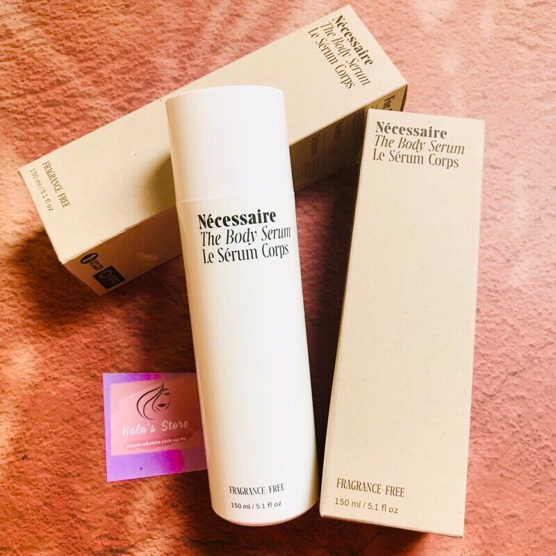 Tinh chất dưỡng thể cấp ẩm và cấp nước cao cấp cho toàn thân Necessaire The Body Serum