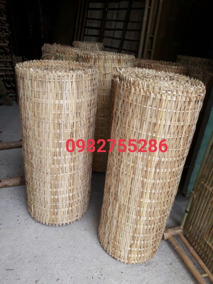 bồ tre, tấm vách tre, phên tre đan 3,6m