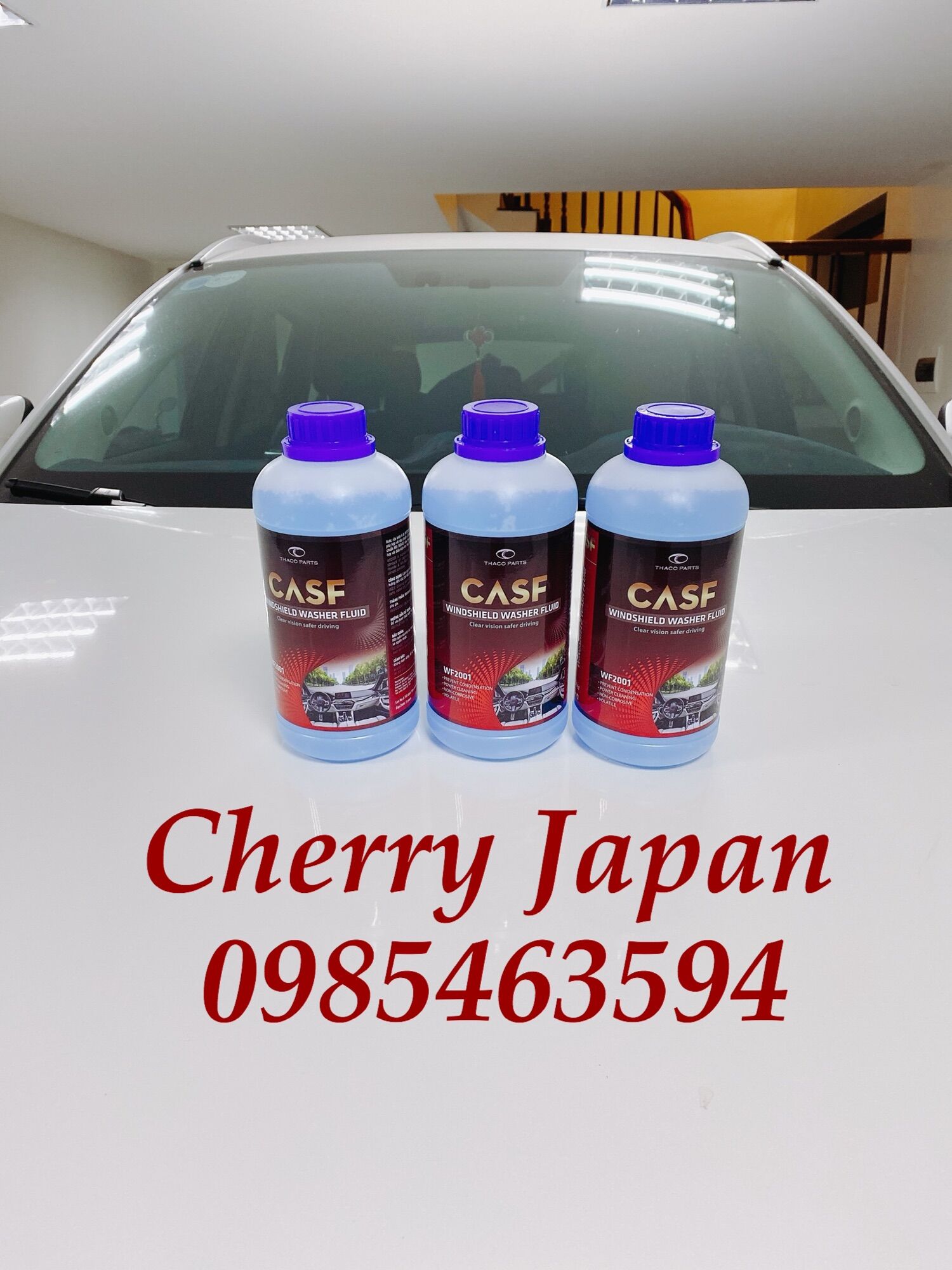 Combo 5 chai nước rửa kính ô tô wf2001 thaco huyndai