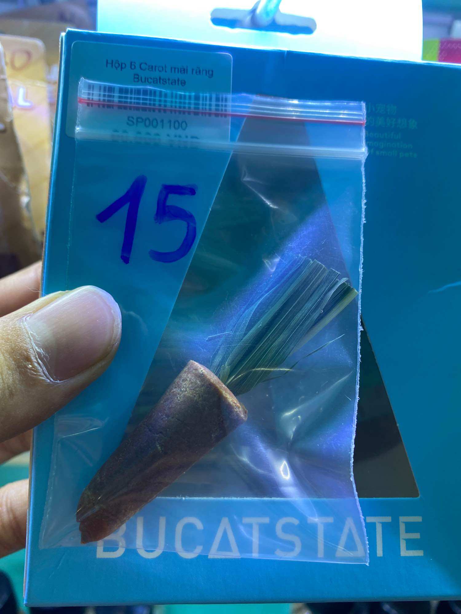 🐹 [NEW] Cà rốt mài răng BUCATSTATE 🔥 Carot mini mài răng Hamster, Sóc, Thỏ, Bọ