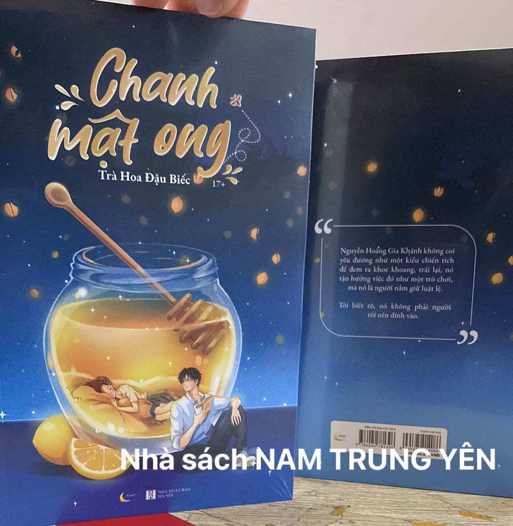 Sách tiểu thuyết việt nam - chanh mật ong - trà hoa đậu biếc