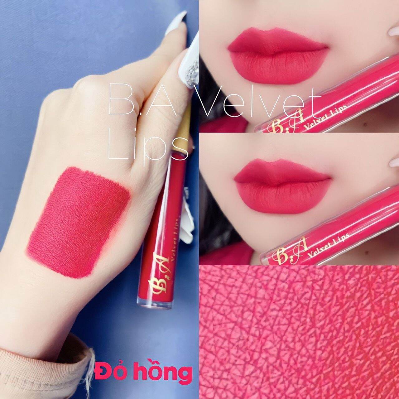 Son BA siêu mịn siêu mềm mướtđộ lỳ level max lâu trôi