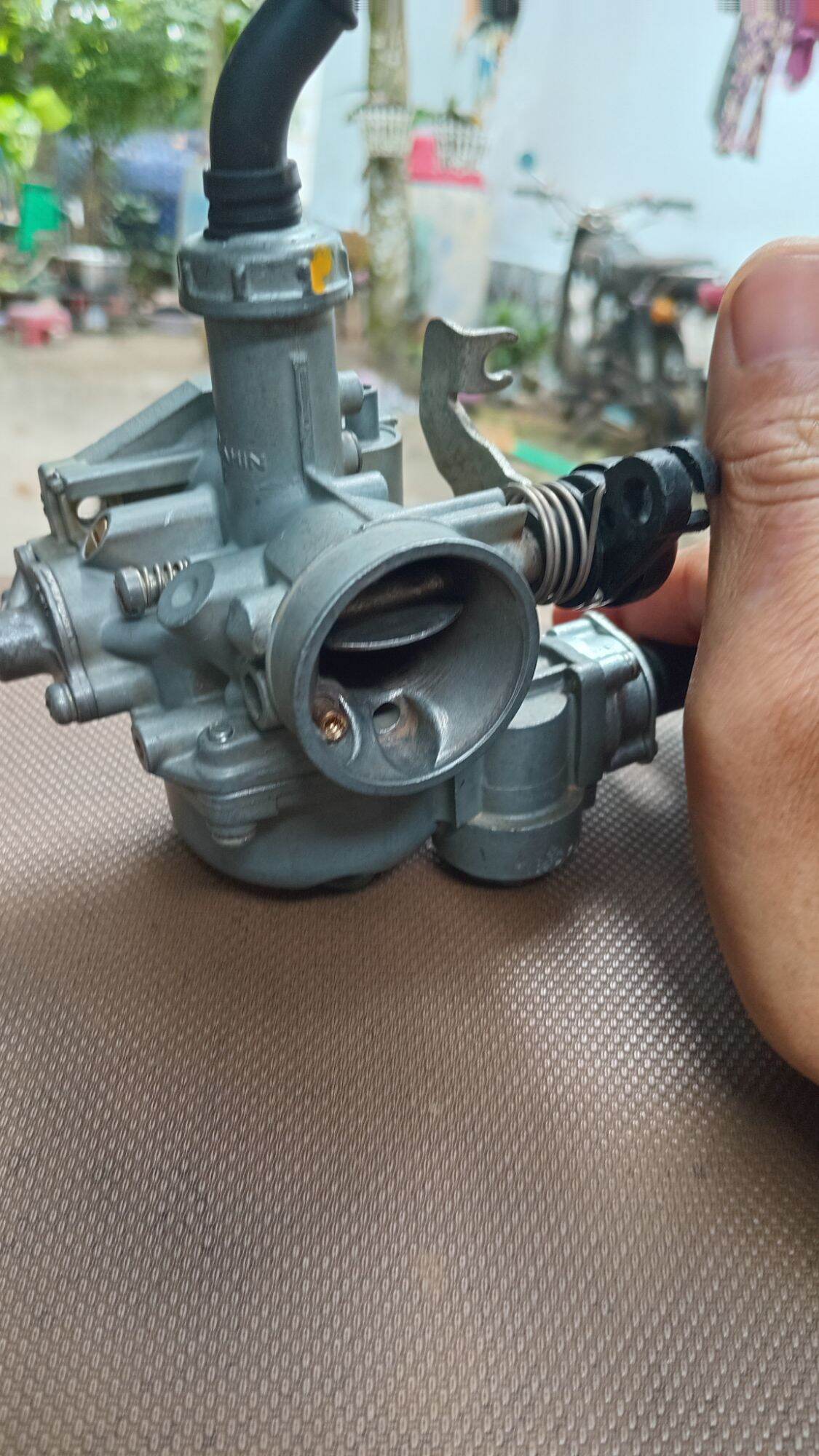 bộ chế hòa khí bình xăng con wave rs 100 nhẹ xe