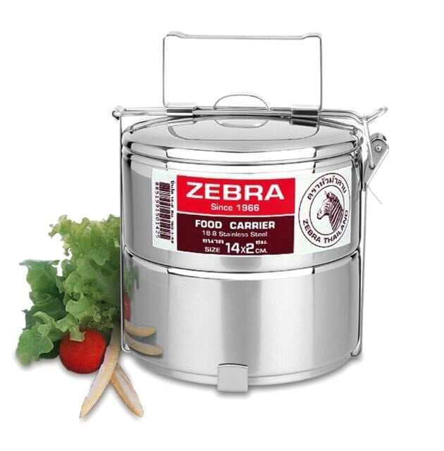 Camen inox zebra 14*2 ngăn - 150142
