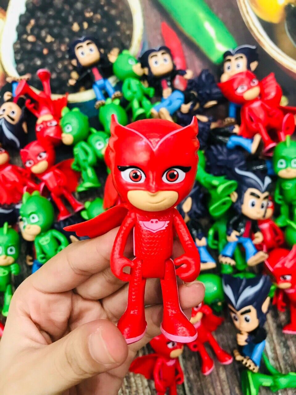 Mô hình nhân vật PJ Mask 8cm cho bé